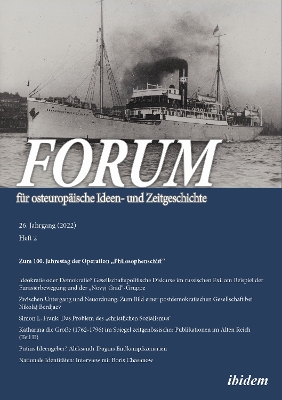 Forum fÃ¼r osteuropÃ¤ische Ideen- und Zeitgeschichte: Jahrgang 26,2