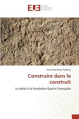Construire Dans Le Construit