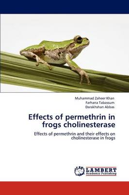 Effects of permethrin in frogs cholinesterase