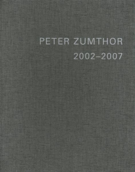 Peter Zumthor English Replacement Volume 4