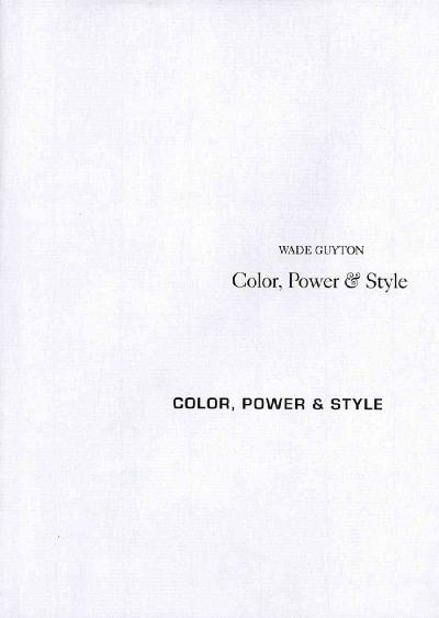 Wade Guyton: Colour, Power and Style