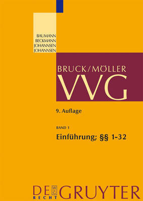 Einführung; §§ 1-32 Vvg 9th ed.
