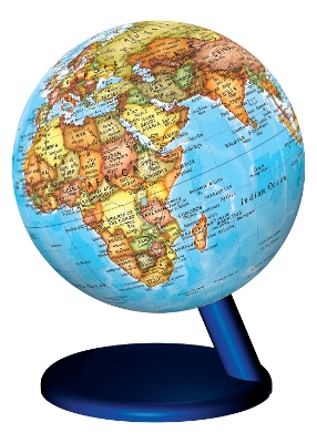 Political Illuminated Globe 15cm: Political Globe by Stellanova with USB port