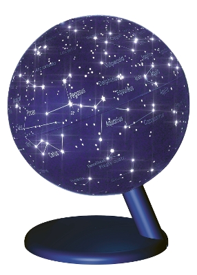 Stars Illuminated Globe 15cm: Celestial Globe by Stellanova with USB port