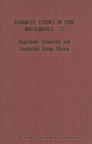 Hyperbolic Geometry And Geometric Group Theory
