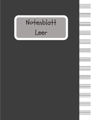 Notenblatt Leer