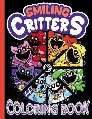 smiling critters coloring book: Beautiful Design for Kids Boys Girls Ages 4-8 6-12 8-12, Encourage Creativity Large type / large print edition