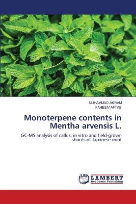 Monoterpene contents in Mentha arvensis L.