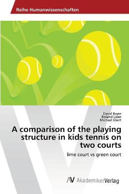 comparison of the playing structure in kids tennis on two courts