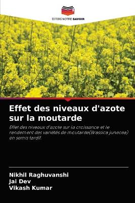 Effet des niveaux d'azote sur la moutarde