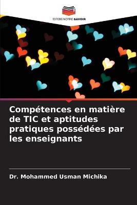 Compétences en matière de TIC et aptitudes pratiques possédées par les  enseignants