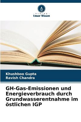 GH-Gas-Emissionen und Energieverbrauch durch Grundwasserentnahme im  östlichen IGP