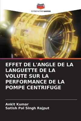 Effet de l'Angle de la Languette de la Volute Sur La Performance de la Pompe  Centrifuge