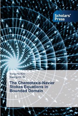 Chemotaxis-Navier Stokes Equations in Bounded Domain