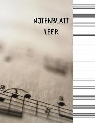 Notenblatt Leer