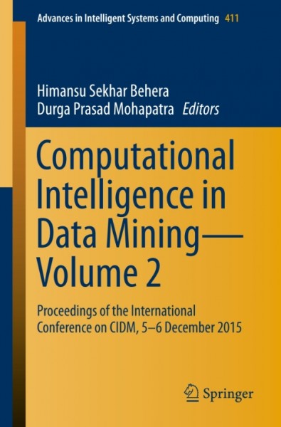 Computational Intelligence in Data Mining-Volume 2: Proceedings of the International Conference on CIDM, 5-6 December 2015