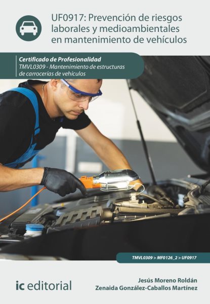 PrevenciÃ³n de riesgos laborales y medioambientales en mantenimiento de vehÃ­culos. TMVL0309