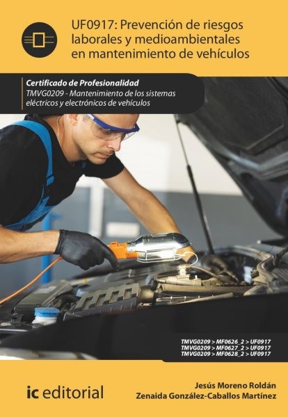 PrevenciÃ³n de riesgos laborales y medioambientales en mantenimiento de vehÃ­culos. TMVG0209