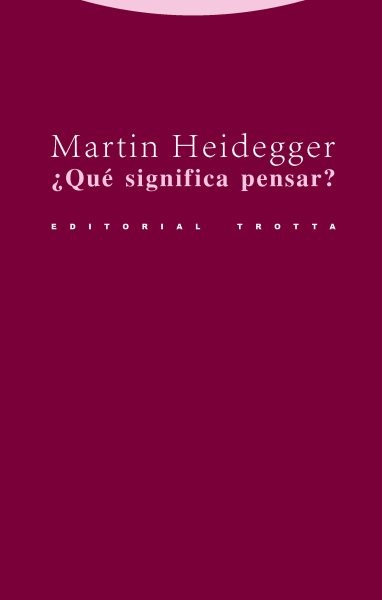 Â¿QuÃ© significa pensar?