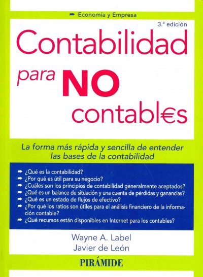 Contabilidad para no contables / Accounting for non-accounting