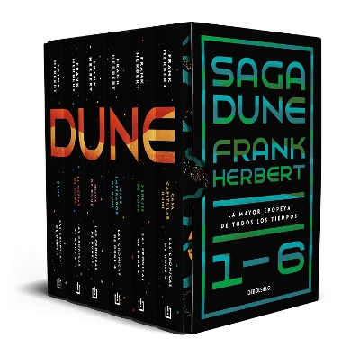 Estuche Saga Dune 1-6. La mayor epopeya de todos los tiempos  / Dune Saga  Books  1-6. The Greatest Epic Adventure of All Time (Boxed Collection)