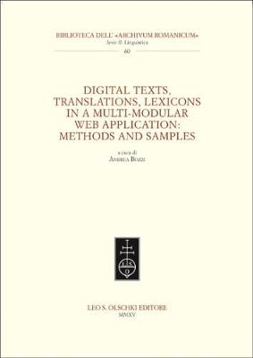 Digital texts, translations, lexicons in a multi-modular web application:  methods and samples