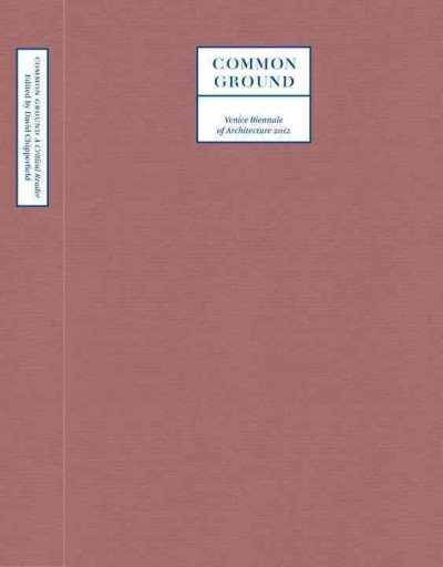 Common Ground: A Critical Reader