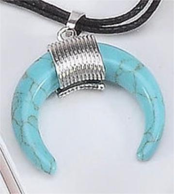 Amulet Pendant - Teal Magnesite