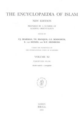 Encyclopaedia of Islam New edition, Fascicule 185-186