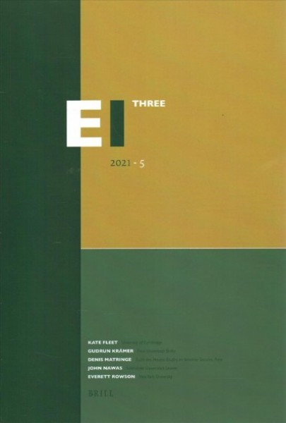 Encyclopaedia of Islam - Three 2021-5