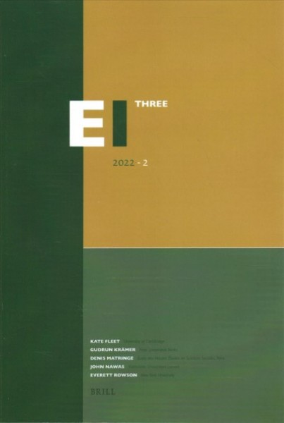 Encyclopaedia of Islam - Three 2022-2