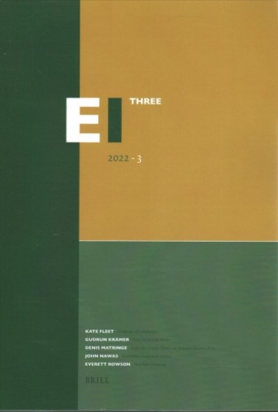 Encyclopaedia of Islam - Three 2022-3