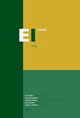Encyclopaedia of Islam - Three 2023-2
