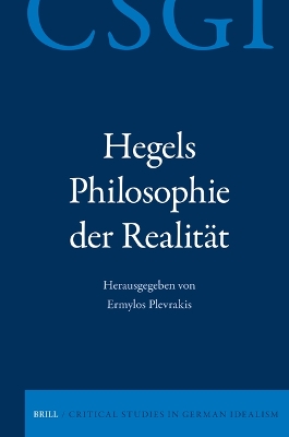 Hegels Philosophie der Realität