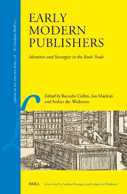 Early Modern Publishers: Identities and Strategies in the Book Trade