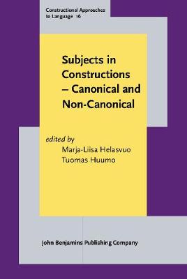 Subjects in Constructions  Canonical and Non-Canonical