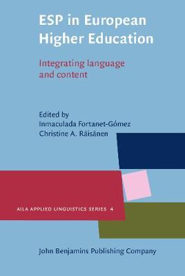ESP in European Higher Education: Integrating language and content