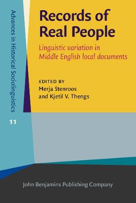Records of Real People: Linguistic variation in Middle English local documents