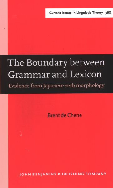Boundary between Grammar and Lexicon: Evidence from Japanese verb morphology