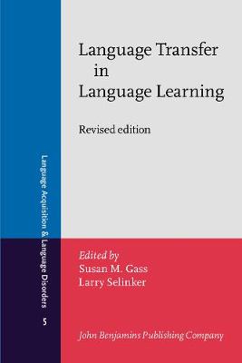 Language Transfer in Language Learning Revised edition