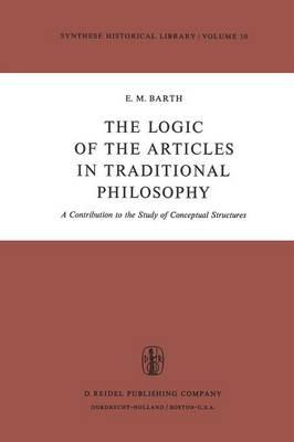 Logic of the Articles in Traditional Philosophy: A Contribution to the Study of Conceptual Structures