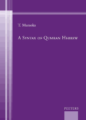 Syntax of Qumran Hebrew