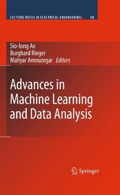 Advances in Machine Learning and Data Analysis 2010 ed.