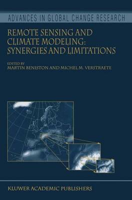 Remote Sensing and Climate Modeling: Synergies and Limitations Softcover reprint of the original 1st ed. 2001