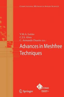 Advances in Meshfree Techniques 1st ed. Softcover of orig. ed. 2007