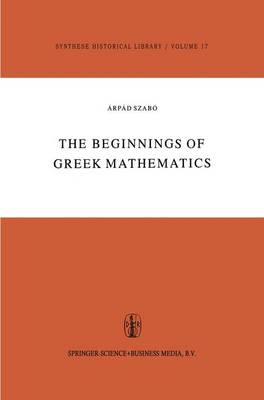 Beginnings of Greek Mathematics