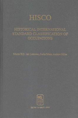 HISCO: Historical International Standard Classification of Occupations
