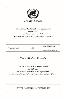 Treaty Series 3149 (English/French Edition)