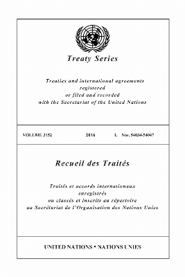 Treaty Series 3152 (English/French Edition)