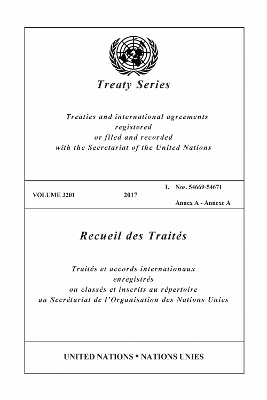 Treaty Series 3201 (English/French Edition)